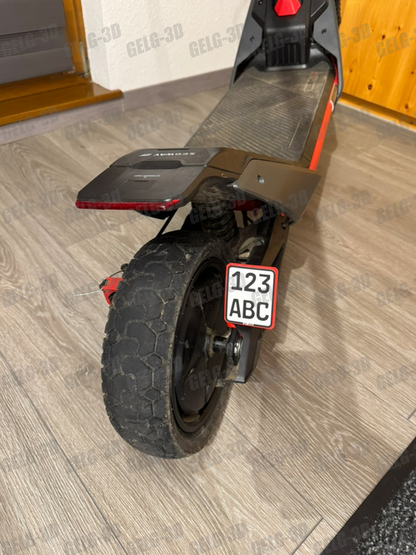 Kennzeichenhalter für Segway ZT3-Pro