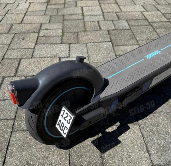 Klappbarer Kennzeichenhalter - Segway / Ninebot G30