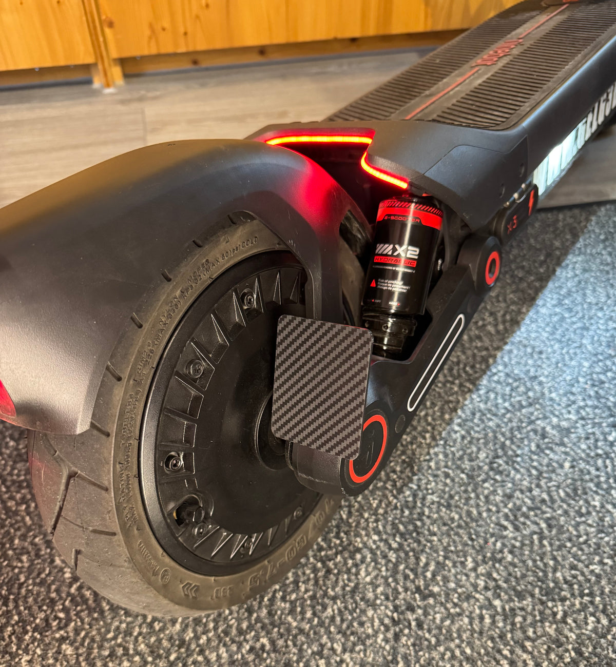 UNBREAKABLE Kennzeichenhalter - Segway G3 Max