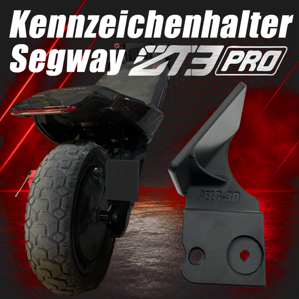 Kennzeichenhalter - Segway ZT3-Pro