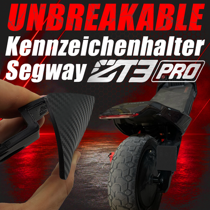 Unbreakable Kennzeichenhalter - Segway ZT3-Pro
